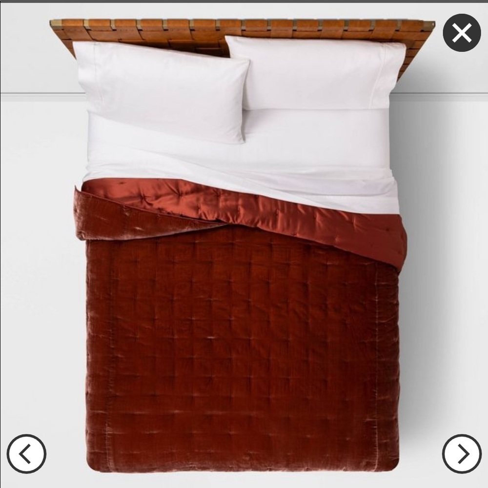 Velvet comforter!